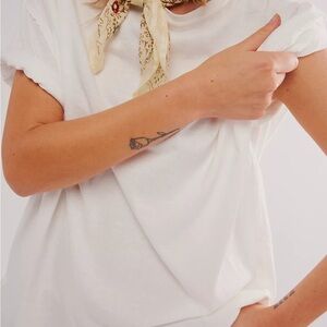 We the Free | Nina Tee in Ivory | Medium | NWOT
